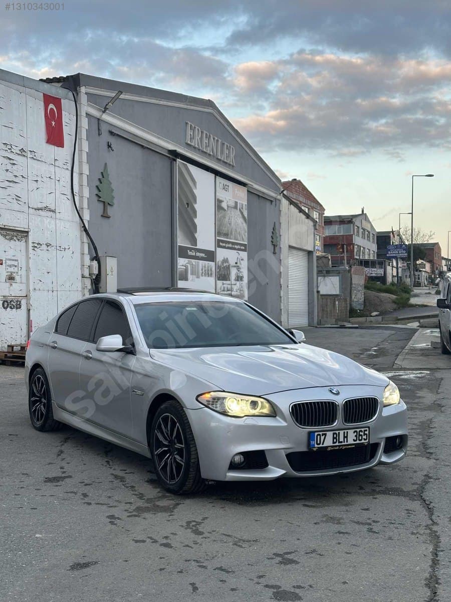 Aslan Otomotivden Bakımlı 2012 Model 520d M Sport Sedan — fotoğraf 3